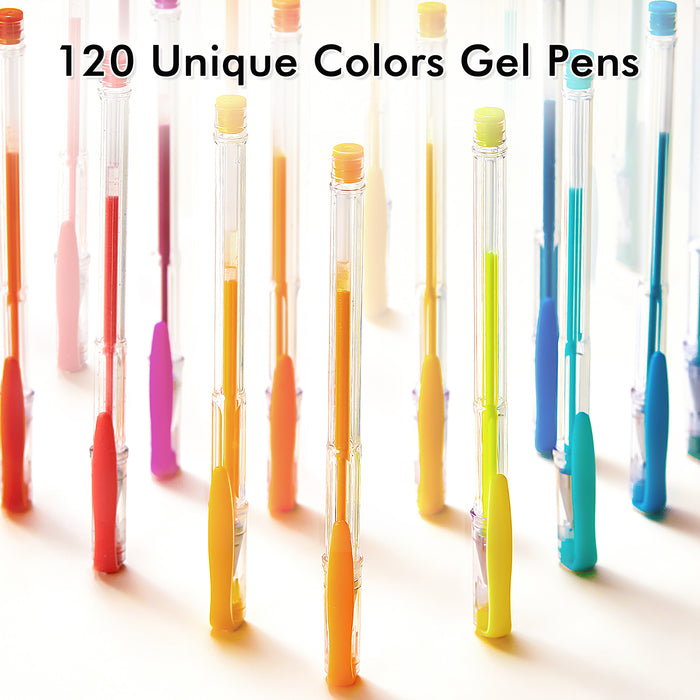 Unique Colors Gel Pens - Set of 120