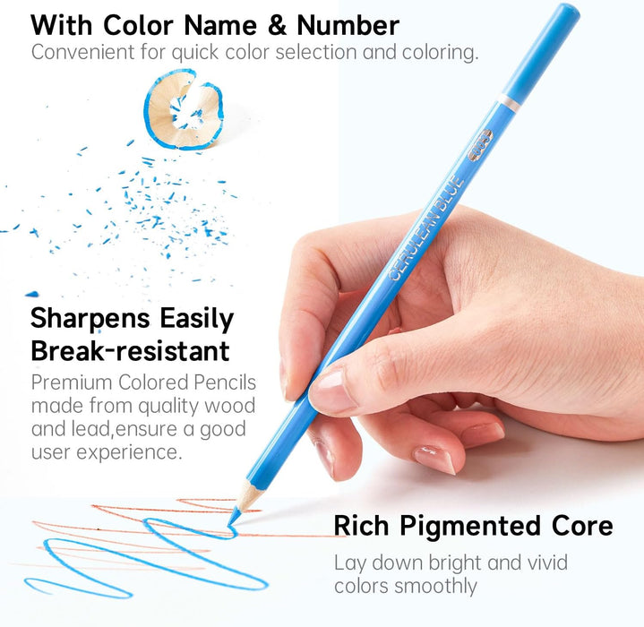 Professional Colored Pencils - Set of 260