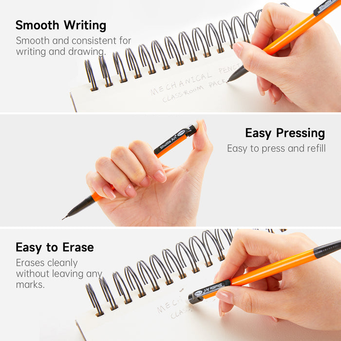 Mechanical Pencils - Set of 162, 0.7mm Medium Point