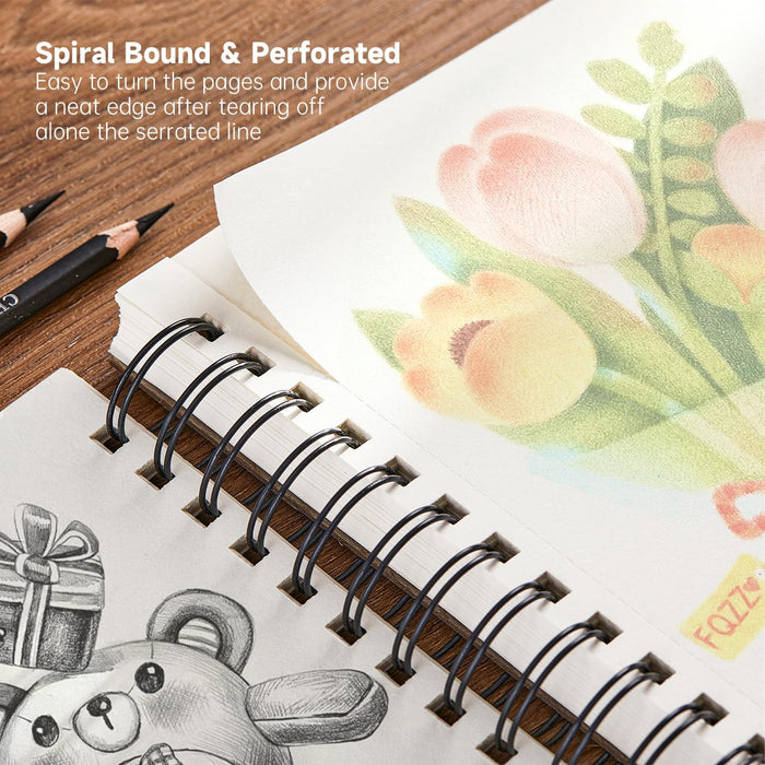 Sketch Pad, 9x12” - Pack of 2(110 Sheets Each)