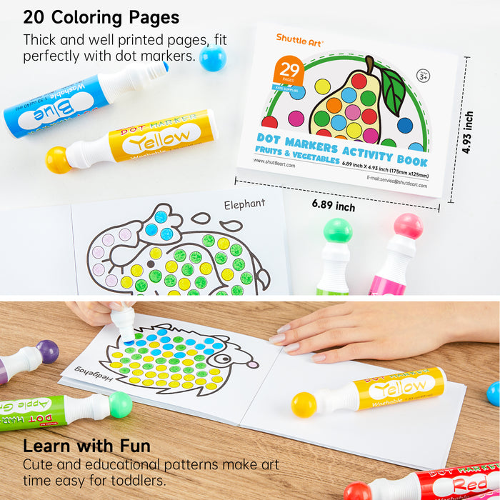 Dot Markers - Set of 14+5 — Shuttle Art