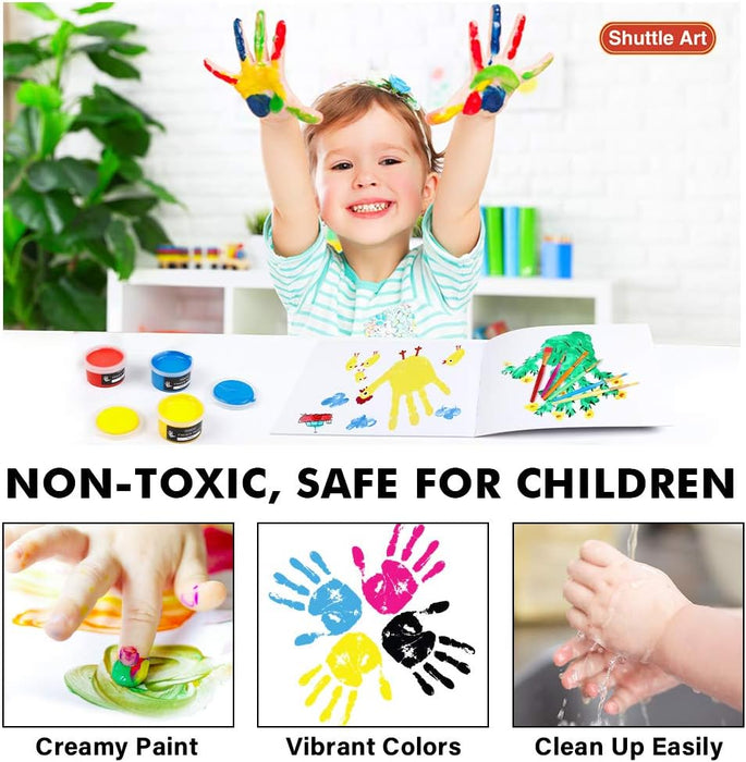 Washable Finger Paint - Set of 44