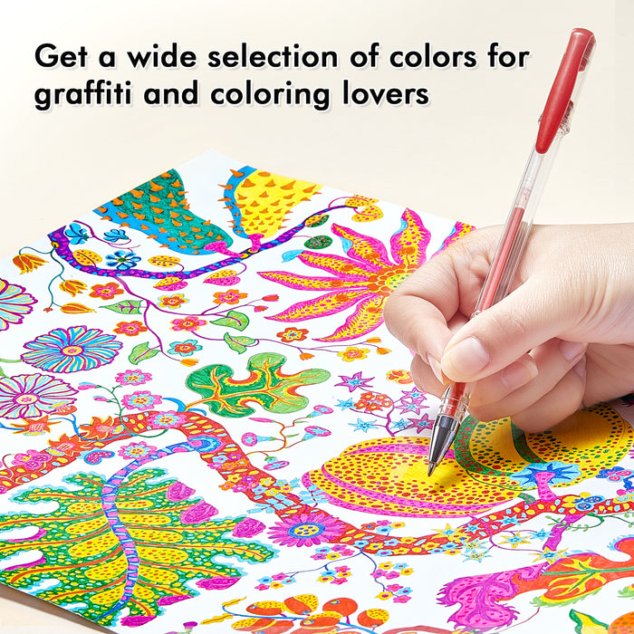 Unique Colors Gel Pens - Set of 120