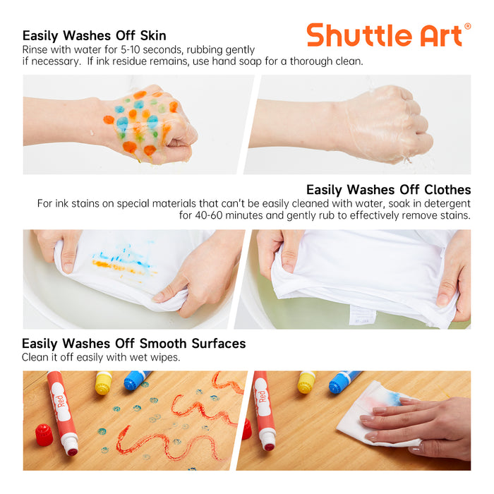Dot Markers with Free Activity Book -Set of  26
