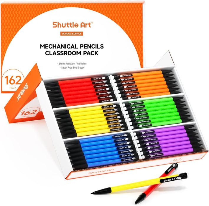 Mechanical Pencils - Set of 162, 0.7mm Medium Point