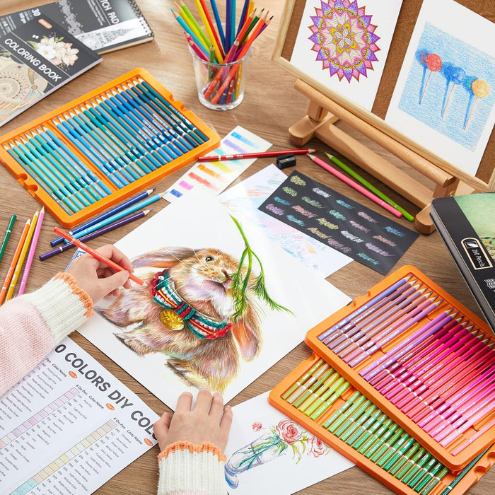 Professional Colored Pencils - Set of 260