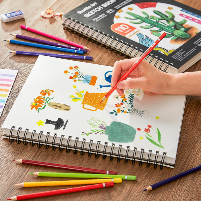 Sketch Pad, 9x12” - Pack of 2(110 Sheets Each)