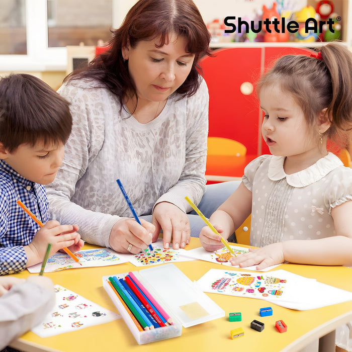 Colored Pencils Bulk,12 Colors - Set of 408