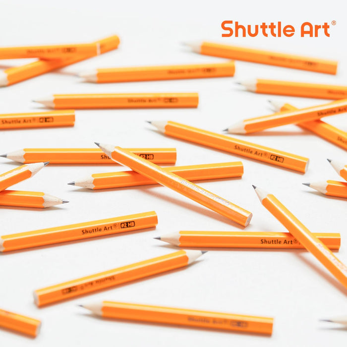 #2 HB Golf Pencils, Wood-cased 3.5” Mini Pencils Bulk - Set of 600