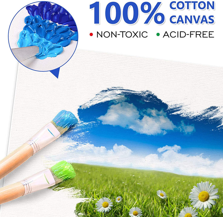 Painting Canvas Pane, Multi Pack - Set of 52