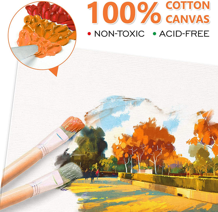 Painting Canvas Panel, Multi Pack - Set of 36
