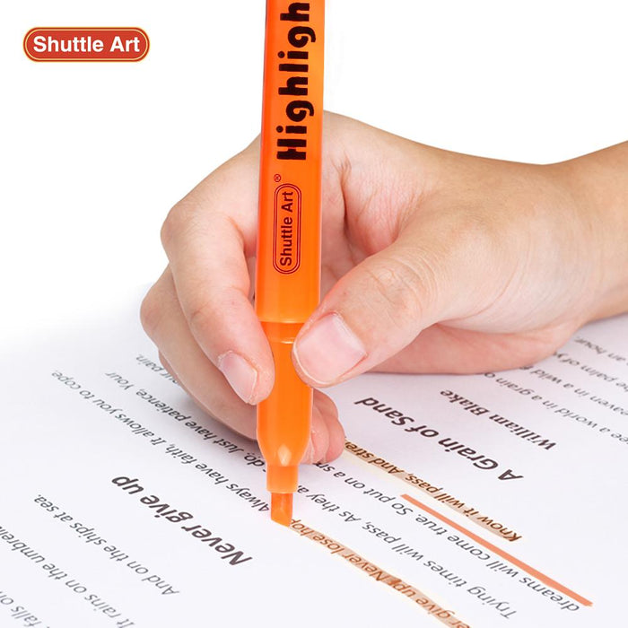 Orange Highlighter Markers - Set of 30