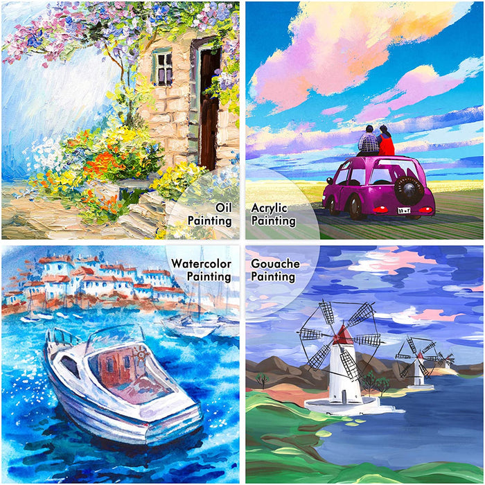 Painting Canvas Pane, Multi Pack - Set of 52