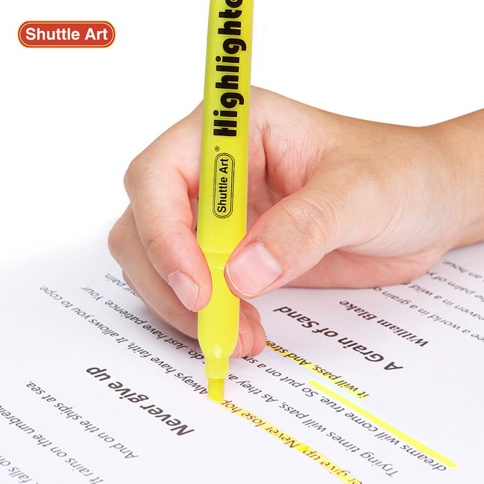 Yellow Highlighter Markers - Set of 70