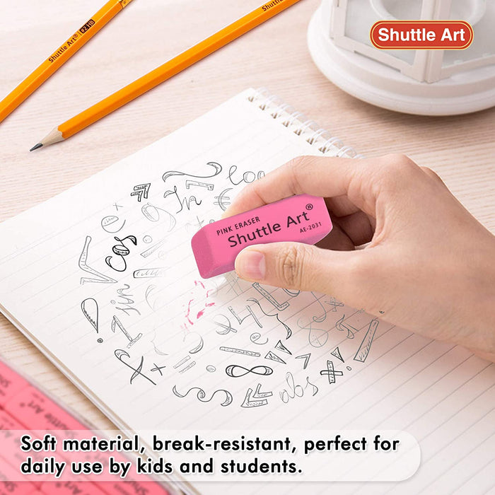 Pink Erasers - Set of 120