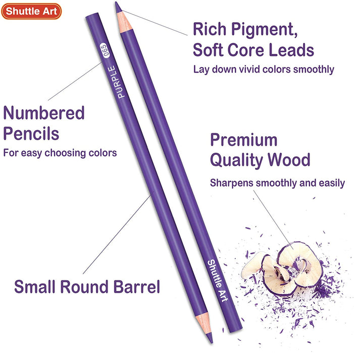 Colored Pencils - Set of 136